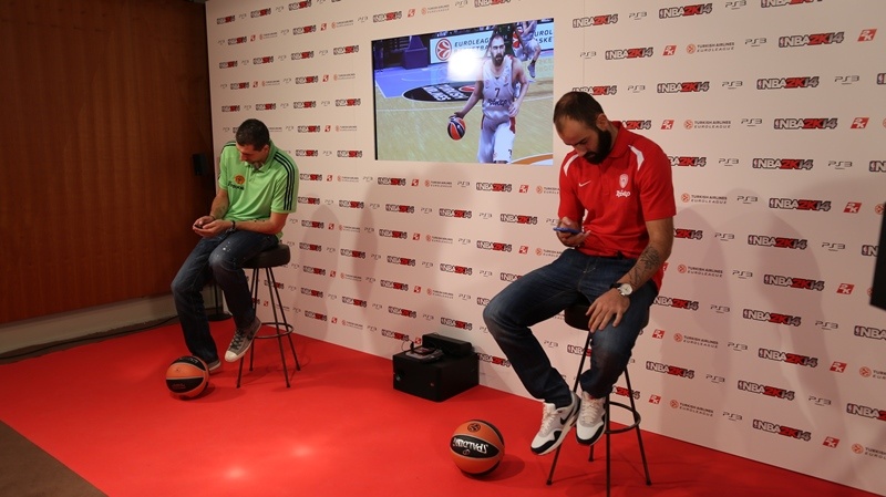 Ευρωλίγκα: Οι φωτογραφίες από την παρουσίαση του ΝΒΑ2Κ14 (photos)