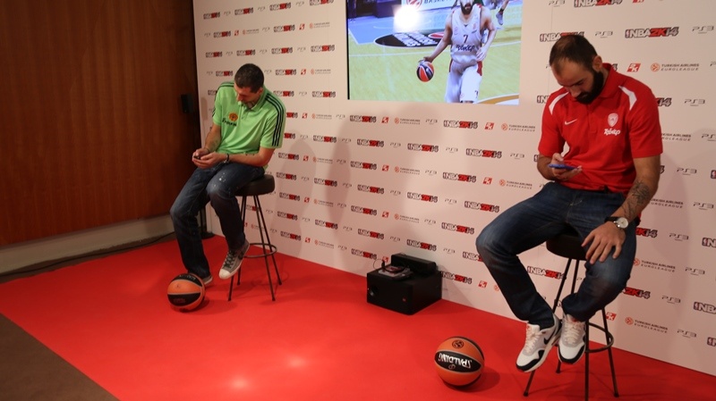 Ευρωλίγκα: Οι φωτογραφίες από την παρουσίαση του ΝΒΑ2Κ14 (photos)