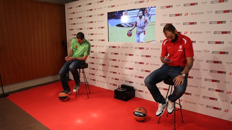 Ευρωλίγκα: Οι φωτογραφίες από την παρουσίαση του ΝΒΑ2Κ14 (photos)