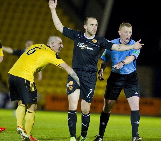 Σκωτία: Παίκτης έπιασε τα γεννητικά όργανα αντιπάλου του (photos)