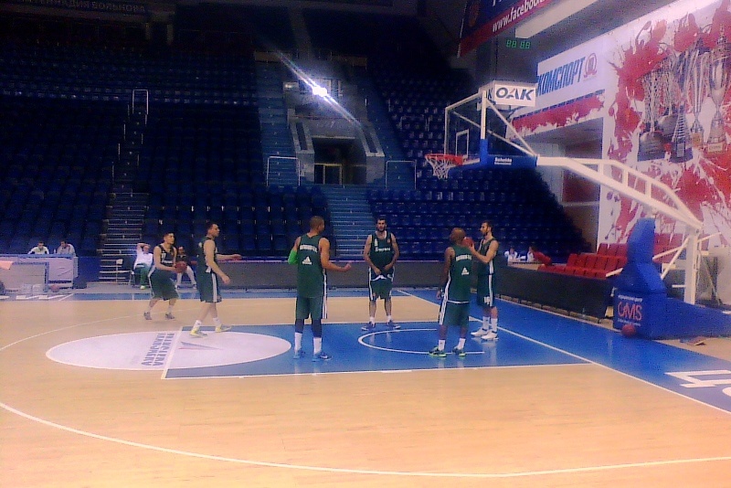 Παναθηναϊκός: Τα κλικ της προπόνησης στη Ρωσία (photos+video)