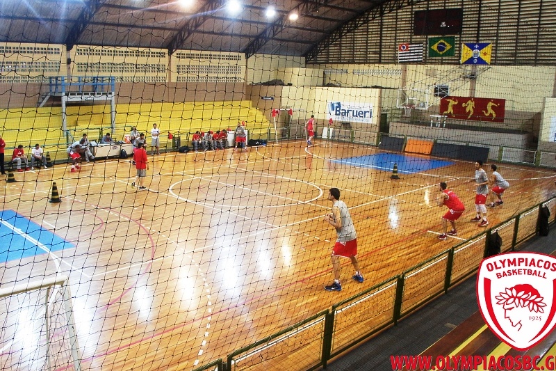 Ολυμπιακός: Η προπόνηση στη Βραζιλία (photos+videos)