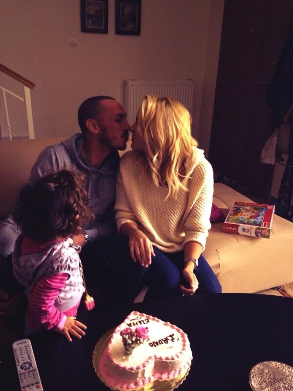 Τσιρίλο: «Ti amo amore mio» (photo