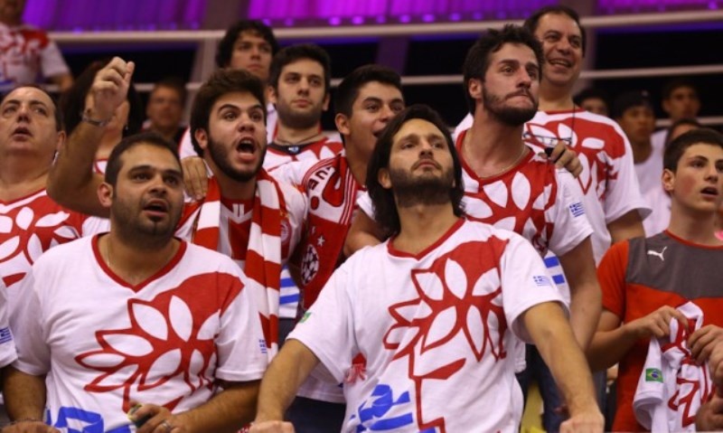 Ολυμπιακός: Οι φίλαθλοι στο Σάο Πάολο (videos+photos)