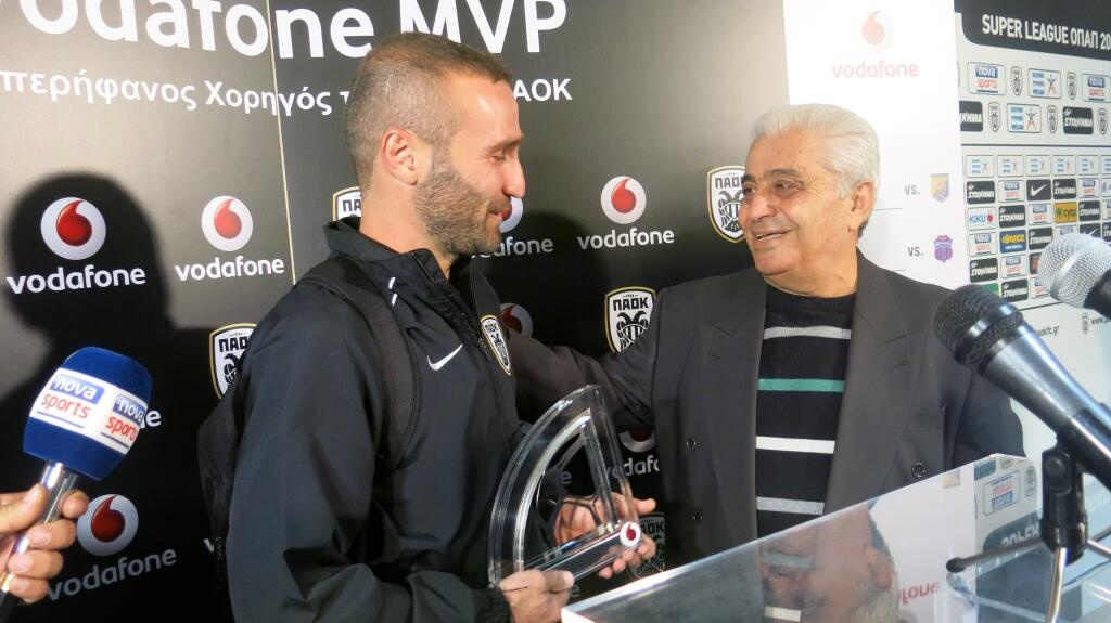 ΠΑΟΚ: MVP ο Σαλπιγγίδης (photos)