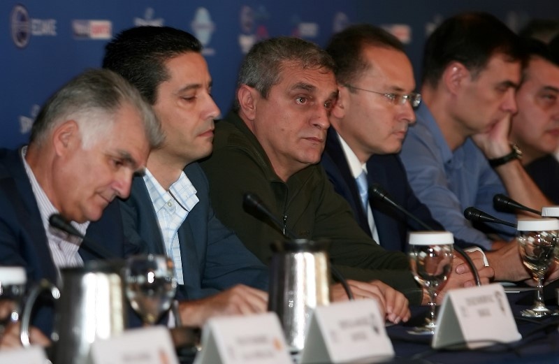 Τα κλικ της συνέντευξης Τύπου των προπονητών (photos)