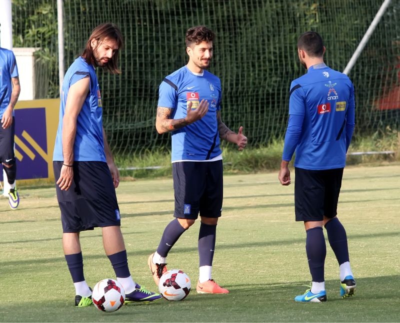 Εθνική Ανδρών: Με διάθεση και αλλαγές (video+photos)