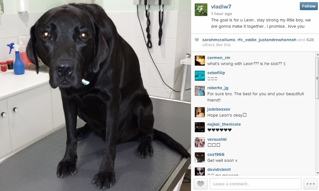 Βάις: «Το γκολ είναι για σένα...» (photo)