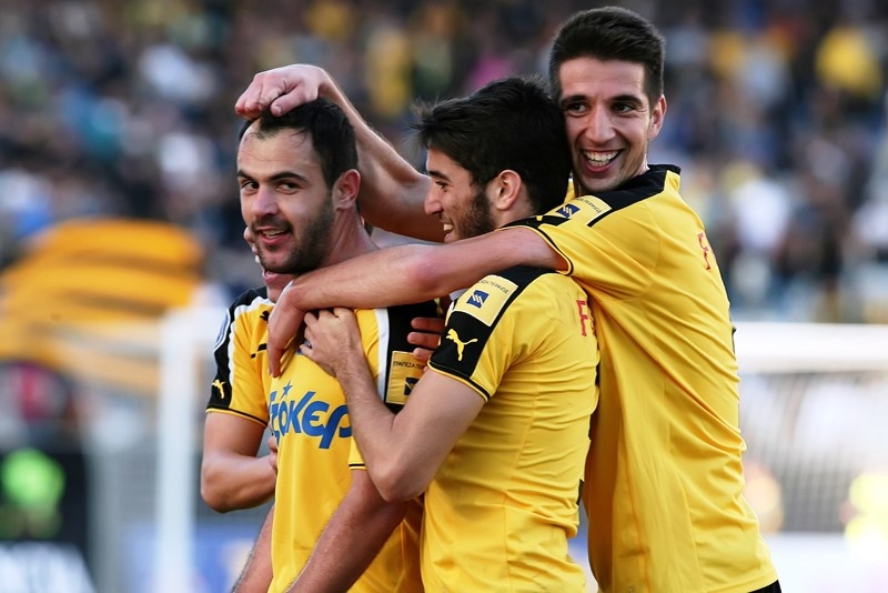 Σε ρυθμούς προπόνησης η ΑΕΚ, 3-0 τον Άγιο Νικόλαο (photos+video)
