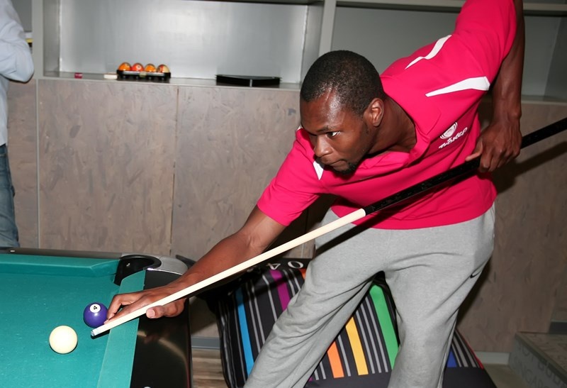 Ολυμπιακός: Άσοι στο μπιλιάρδο! (video+photos)