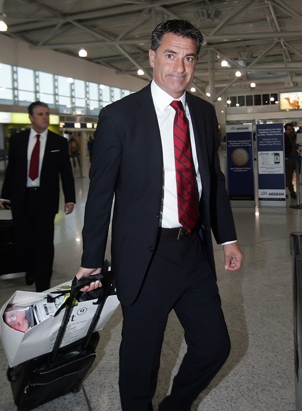 Ολυμπιακός: Η αναχώρηση για Λισαβόνα (photos)