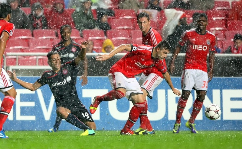 Ολυμπιακός: Το… κολύμπι στο «Ντα Λουζ»! (photos)