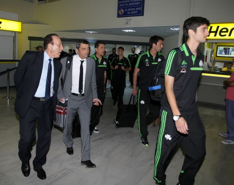 Παναθηναϊκός: «Πάτησε» Κρήτη η αποστολή (photos)