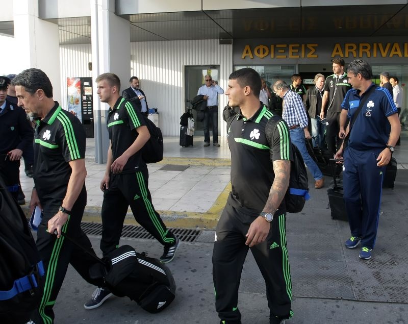 Παναθηναϊκός: «Πάτησε» Κρήτη η αποστολή (photos)