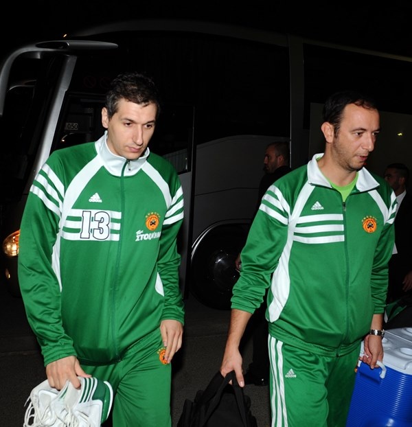 Παναθηναϊκός: Η άφιξη στο «Τάσσος Παπαδόπουλος - Ελευθερία» (photos)