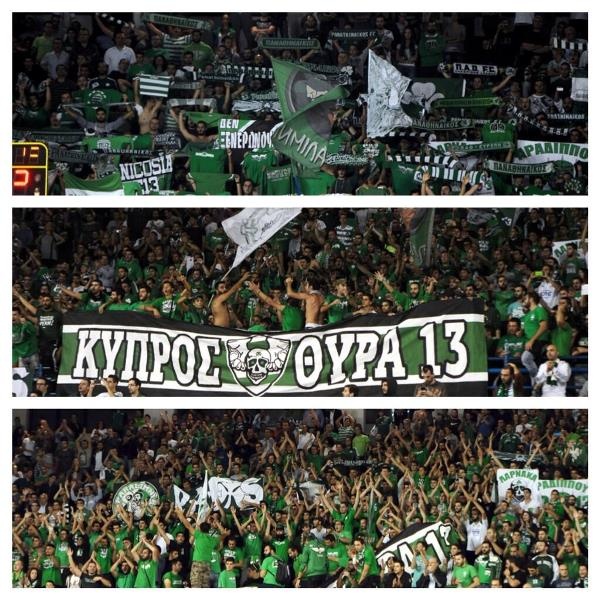 Παναθηναϊκός: «Σαν στο σπίτι μας! Ευχαριστούμε Κύπρο» (photos+video)