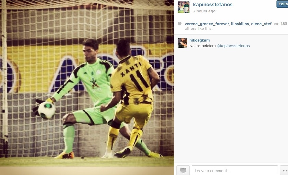 Παναθηναϊκός: Καπίνο έτοιμος για... αποκρούσεις! (photos+video)