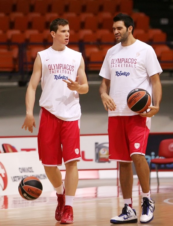 Ολυμπιακός: Η προπόνηση στο ΣΕΦ (photos)