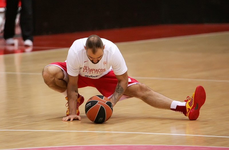 Ολυμπιακός: Η προπόνηση στο ΣΕΦ (photos)