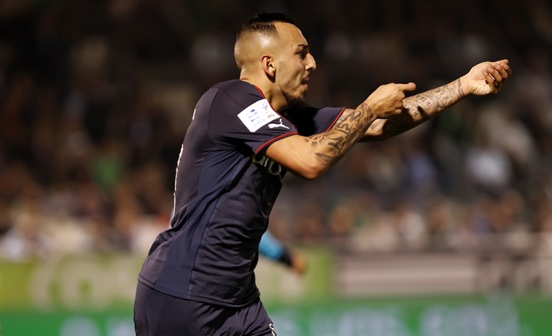 Ολυμπιακός: Ο πανηγυρισμός του Μήτρογλου (photos)