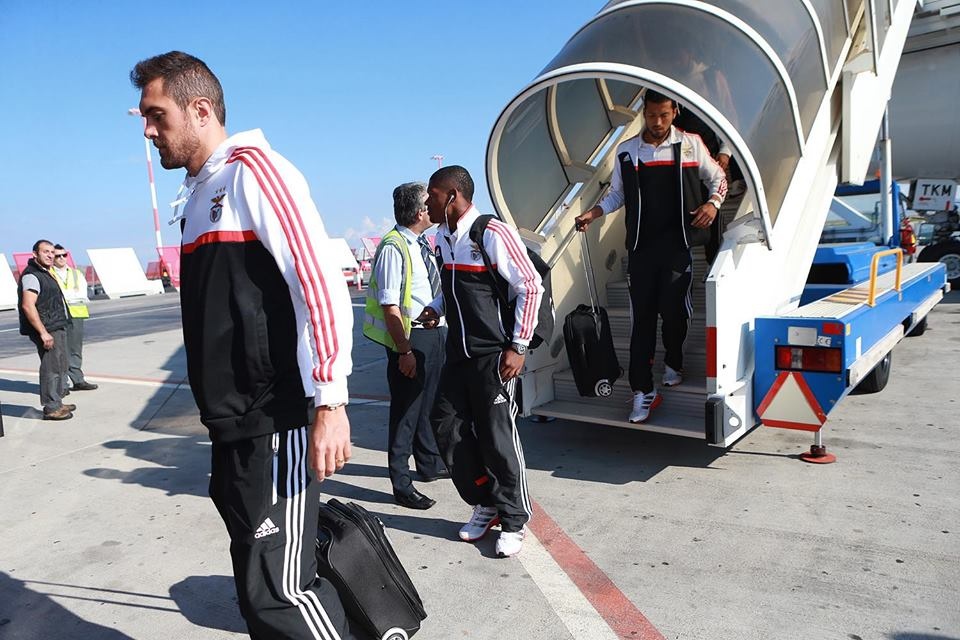 Μπενφίκα: Η άφιξη στην Αθήνα (photos)