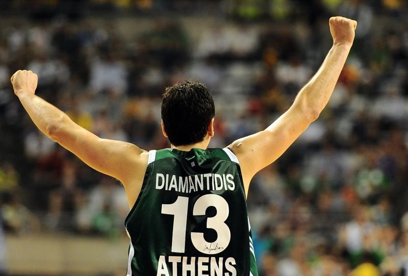 Παναθηναϊκός: Υπόκλιση στον Διαμαντίδη (photos+video)