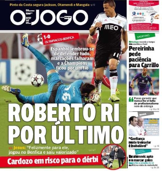 Ολυμπιακός: «Η… εκδίκηση του Ρομπέρτο» (photos)