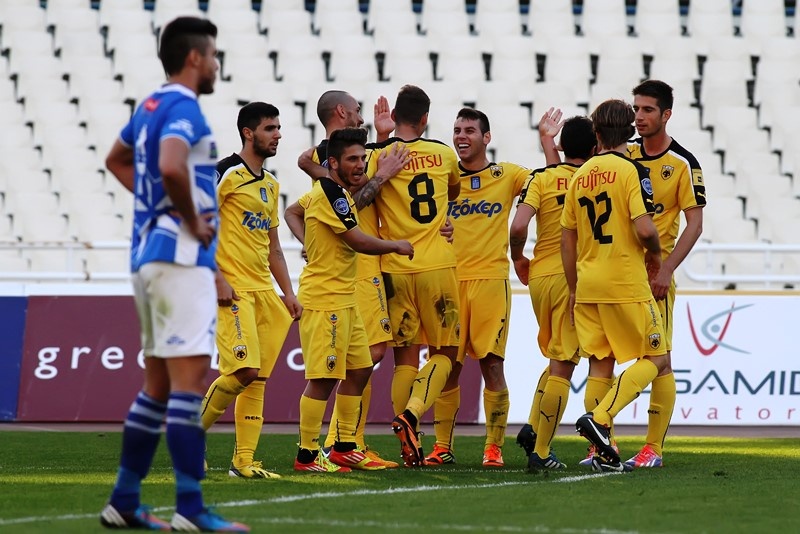 Γκολ και θέαμα για ΑΕΚ, 5-0 τον Άγιο Νικόλαο (photos)