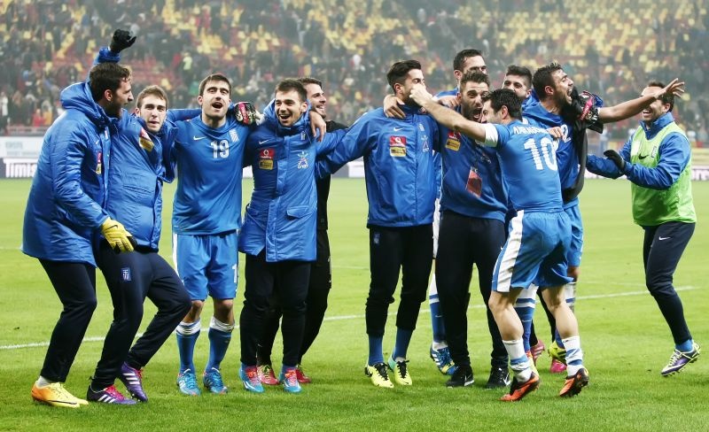 Ελλάδα: «Τρελάθηκαν» οι διεθνείς στο Βουκουρέστι (photos)