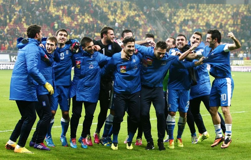 Ελλάδα: «Τρελάθηκαν» οι διεθνείς στο Βουκουρέστι (photos)