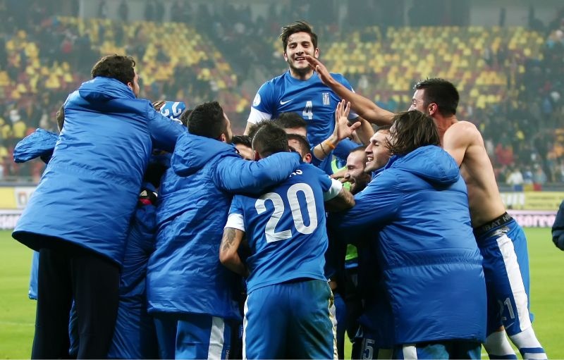 Ελλάδα: «Τρελάθηκαν» οι διεθνείς στο Βουκουρέστι (photos)