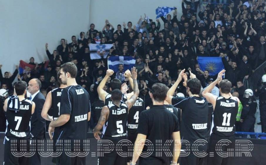 ΠΑΟΚ: Η αποθέωση στο «Moraca Sports Center» (video+photos)