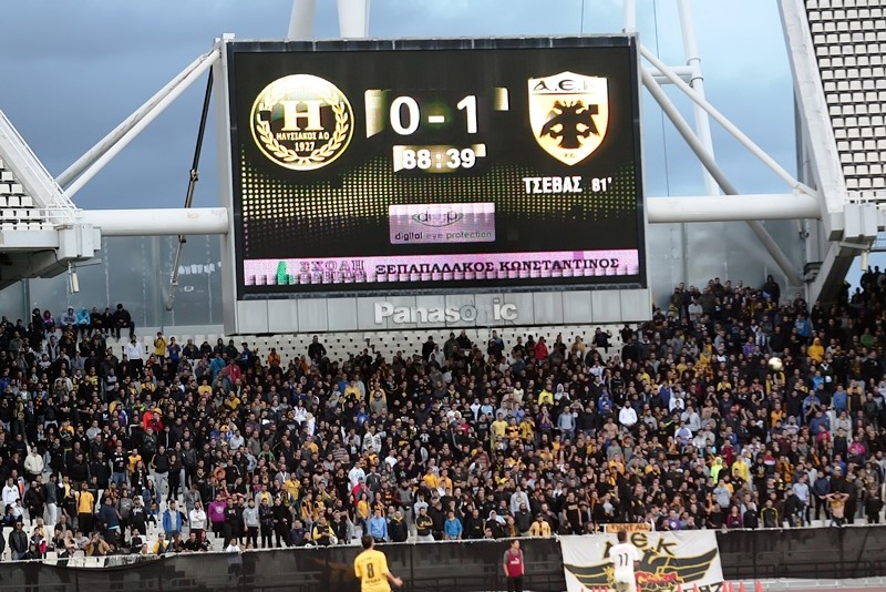 Από μηχανής… Τσεβάς για ΑΕΚ, 1-0 τον Ηλυσιακό (photos)