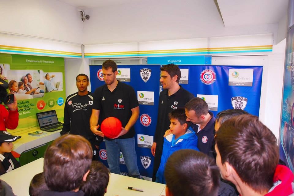 Τρίκαλα BC - ΠΑΟΚ: Κοντά στους φιλάθλους τους (photos)