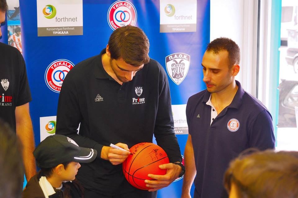 Τρίκαλα BC - ΠΑΟΚ: Κοντά στους φιλάθλους τους (photos)