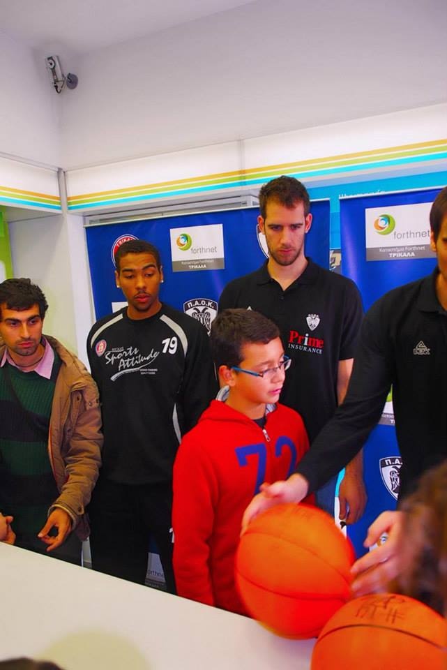 Τρίκαλα BC - ΠΑΟΚ: Κοντά στους φιλάθλους τους (photos)