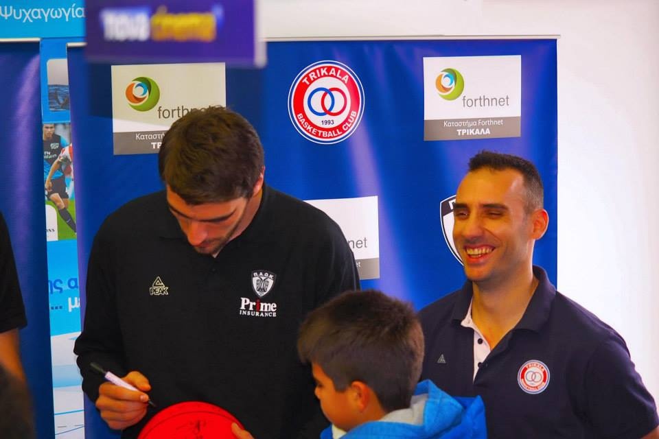 Τρίκαλα BC - ΠΑΟΚ: Κοντά στους φιλάθλους τους (photos)