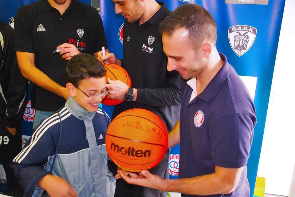 Τρίκαλα BC - ΠΑΟΚ: Κοντά στους φιλάθλους τους (photos)