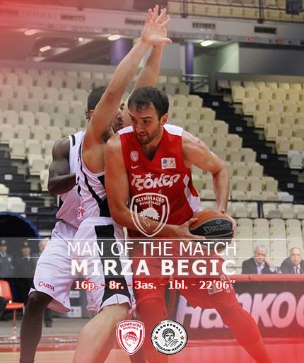 Ολυμπιακός: Man of the Match ο Μπέγκιτς (photos)