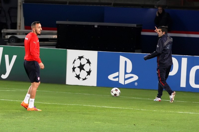 Ολυμπιακός: Τακτική και 4-4-1-1 (photos)