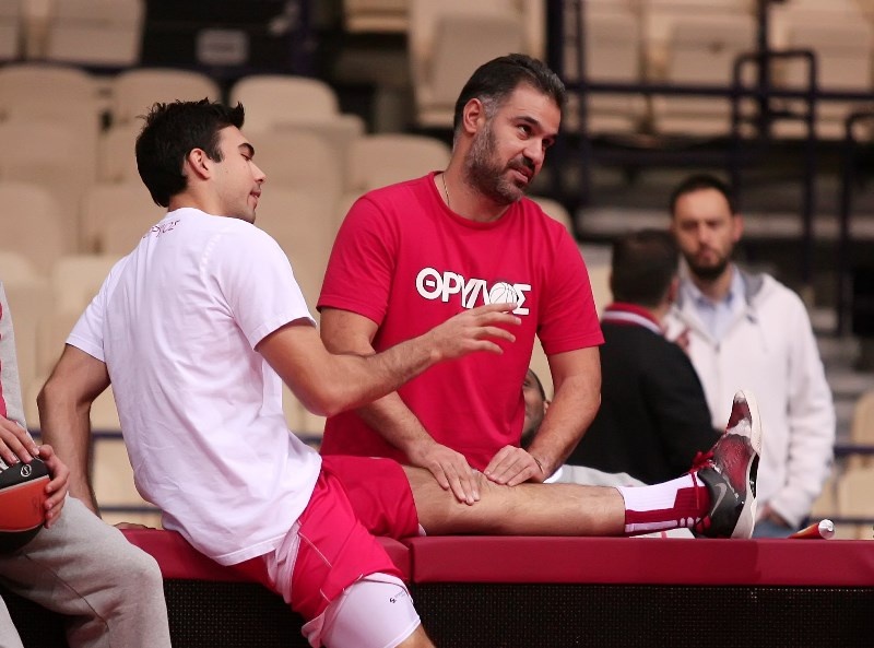 Ολυμπιακός: Η προπόνηση στο ΣΕΦ (video+photos)