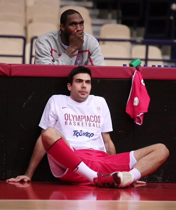 Ολυμπιακός: Η προπόνηση στο ΣΕΦ (video+photos)