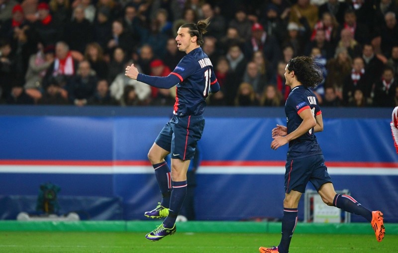 Παρί Σεν Ζερμέν: Το ρεκόρ του Ιμπραΐμοβιτς με Ολυμπιακό (photos+video)