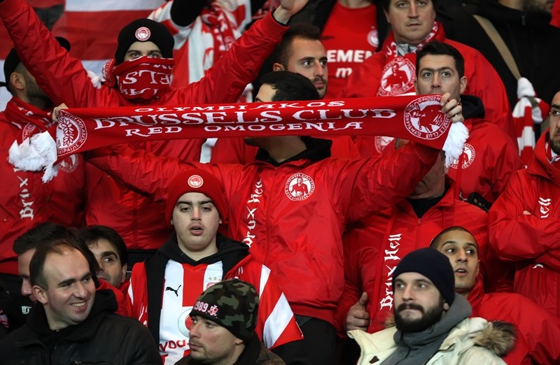 Ολυμπιακός: «Ερυθρόλευκο» το «Παρκ ντε Πρενς» (photos)