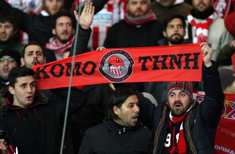 Ολυμπιακός: «Ερυθρόλευκο» το «Παρκ ντε Πρενς» (photos)