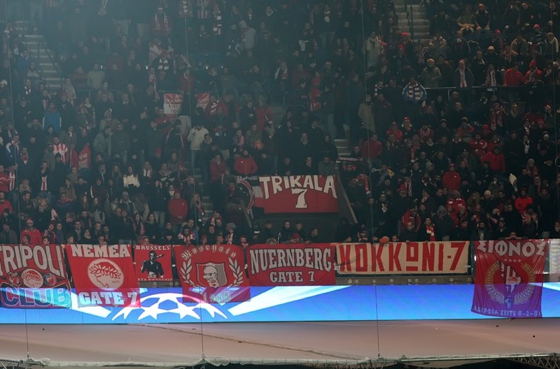 Ολυμπιακός: «Ερυθρόλευκο» το «Παρκ ντε Πρενς» (photos)