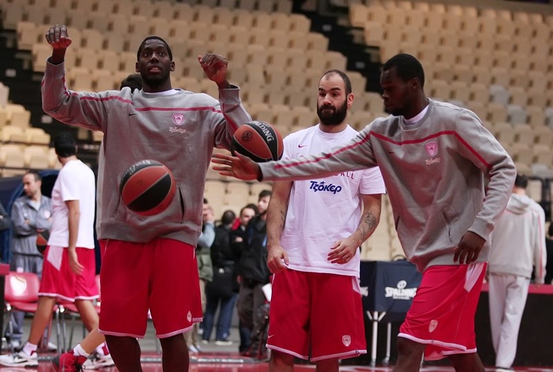 Ολυμπιακός - Γαλατάσαραϊ: Οι πρωτιές Ντάνστον και Μενσά Μπονσού (photos)