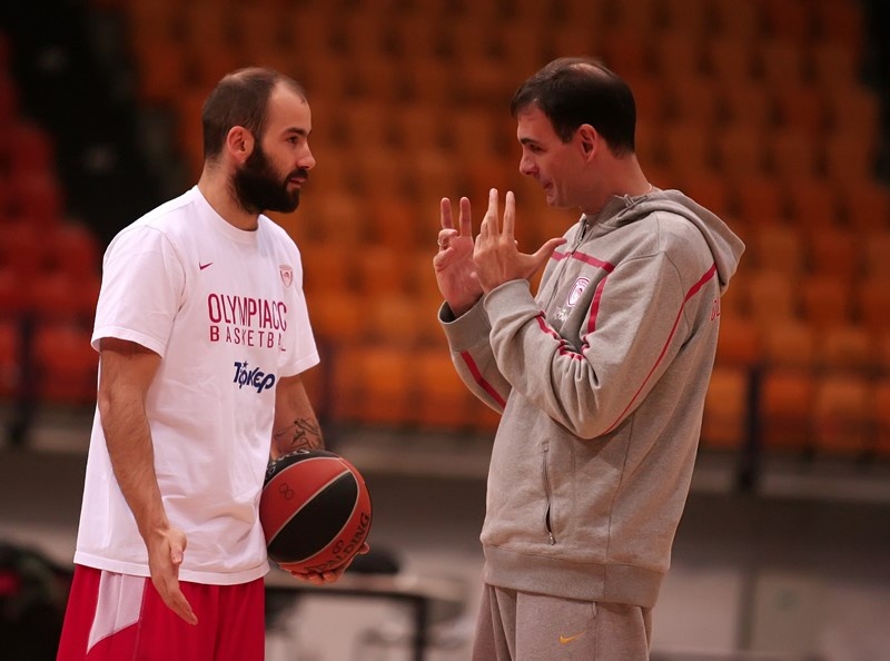 Ολυμπιακός: Πλησιάζει Σισκάουσκας ο Σπανούλης (photos)