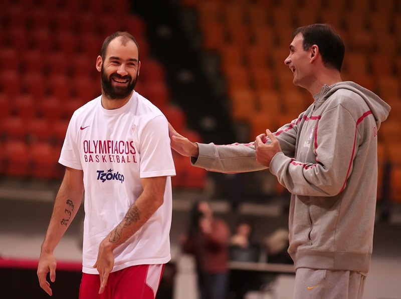 Ολυμπιακός: Πλησιάζει Σισκάουσκας ο Σπανούλης (photos)