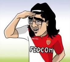 Μονακό: Ο Φαλκάο δεν βλέπει ούτε με... κυάλια ότι βγαίνει αλλαγή (photos+video)